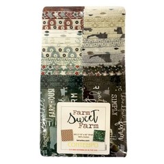 Contempo | Farm Sweet Farm Strip-pie | (40) 2.5″ Precut Fabric Strips
