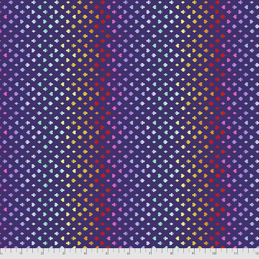 Tula Pink Curiouser & Curiouser Suited and Booted Daydream Cotton Fabric By Yd