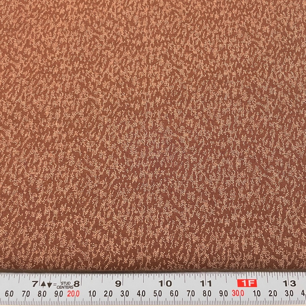 Bed & Breakfast by Connecting Threads 2009 Brown Cotton Fabric by the HALF YARD