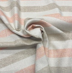 SUNBRELLA 45984 PARIS BLUSH ORANGE STRIPE OUTDOOR INDOOR FABRIC BY YARD 54″W