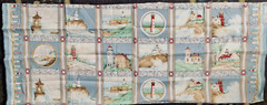 Coast Line Coastal Scenes Lighthouse Patches /Squares by P&B Textiles BTHY