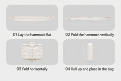 Premium Outdoor Canvas Portable Patio Camping Outdoor Hammock Single / Double