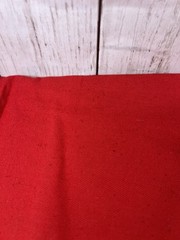 Fabric Cotton Red Twill Scrap 34×54 Quilt Sew Heavyweight Craft Sew