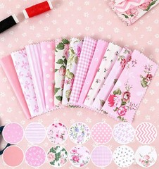 Charm Pack For Quilting Assorted Floral Cotton Quilt Blocks 5×5 Inch 42 PCS