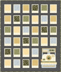 FIGO – Humblebee – 24.5″ Canvas Tote Panel – Cream