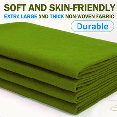 Campsite Green Large Felt Fabric 72″ X 36 “, 1.4 Mm Thick Soft Felt