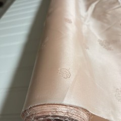 SILK light Peach, FABRIC 1 Yard x 22 Inches Wide or 36 Inches x 22 Wide By Yard