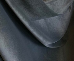 Charcoal Gray – Upholstery Weight Velvet Fabric