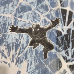 Marvel quilting fabric by the yard 2007 Spriderman