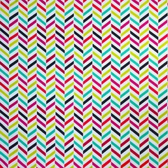 Chevron Striped Fabric Tutti Tango 71468 by AMF 44” long x 45″ wide 100% Cotton