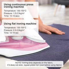 Iron-On Fleece Fabric 300 X 100Cm, 50 G/M² Fleece Line for Iron-On, Ironing Inse