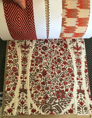 HIGHLAND COURT 52 pcs Global Collection Mulberry/Saffron Fabric Sample Book