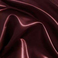 Heavy MAROON BURGUNDY Bridal Duchess Satin Fabric 58″ By The Yard Glossy Poly