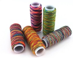 yueton 20 Spools 120 Yard Per Unit Gradient Color Rainbow Polyester Assorted