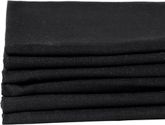 6 Pcs 18 X 21 Inches Cotton Fabric Precut Quilting Fabric Bundles Solid Colors Q