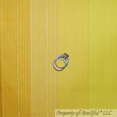 BonEful Fabric FQ Cotton Quilt Yellow Gold Bright Shade STRIPE Texture Blender L