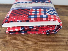 Lot of 4 Seasonal Fabric 100% Cotton Duck Precut 1 Yard 36″ x 44″ in Americana