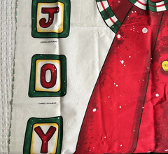 VTG 90s Daisy Kingdom Santa Moose Joyful Snowman Door Panels Cut N Sew Lot of 3