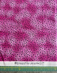 Vintage Pink & Black Design by kp kids by kari pearson for SSI – 1.75 yards