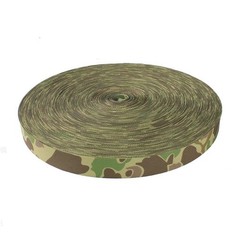50M Digital Camouflage Webbing Non-elastic Edging Strips 2.0/2.5/3.8/5.0cm Width