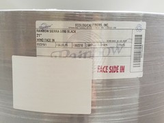 Ecological Fibers Sierra 5990 Paper Backed Black Fabric 21″ Wide, 50 Yards