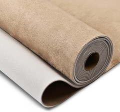 Durable Foam-Backed Beige Suede Headliner Fabric for Car & Truck – 120″ x 60″