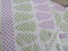 Daisy Kingdom GINGHAM VIOLETS Daisy Dolly Dress 17-19″ Doll Cut & Sew Fabric
