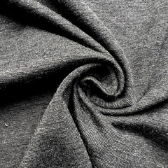 Ponte De Roma Stretch Knit Dark Gray 61″ W Fabric Lot of 4 Yards & 22″ for $18