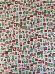 Gifts Galore Christmas/Holiday Fabric Makower Sold by The Half Yard BTHY