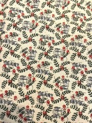 Vintage 1987 Cohama Riverdale Woodbury Fabric 58” x 47”