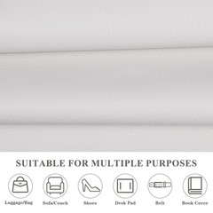 55″W Marine Vinyl Fabric By the Yard Faux Leather for Boat Car Upholstery Repair