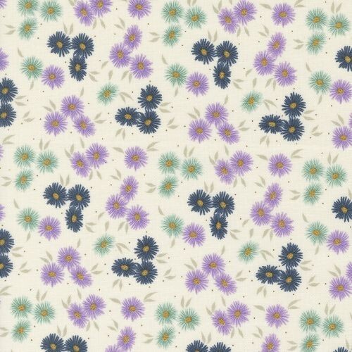 Seaglass Summer By Sweetfire Road For Moda – Oyster Beach Asters #43181-11