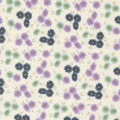 Seaglass Summer By Sweetfire Road For Moda – Oyster Beach Asters #43181-11