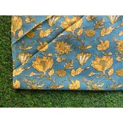 LOT 25 Yard HandBlock Print Handmade Cotton Indian Natural Sewing Crafts Fabric