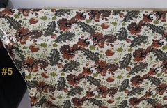 1 Yard Soft Polyester Charmeuse Material Paisley Print Satin Fabric For Scarf