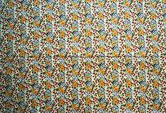Cotton Quilting Fabric Floral 2.1 Yard Piece X WOF