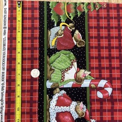 Daisy Kingdom Celebrate Your Socks Off Double Border Cotton by the 39″ L x 60″ W