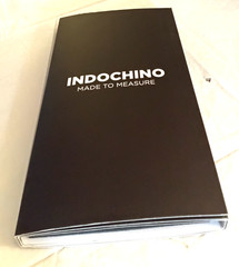 Indochino Suit Fabric Store Samples With Display Case & 2 Fabric Tape Measurers