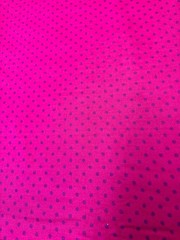 Avlyn Pink with Purple Polka Dots 1 yard 100% Cotton Fabric Free Ship SBB3