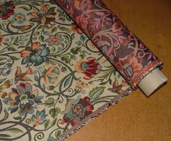 Jacobean Floral Tapestry Fabric Curtain Upholstery Cushion Soft Furnishing