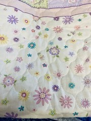 VIP Pastel Baby Theme Pre Quilted Panel Quilt or Wall Hanging Nursery