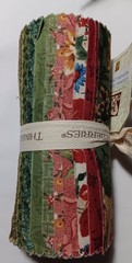 Lot of 3 RJR Fabrics Thimbleberries Twice the charm rolls. Please read.