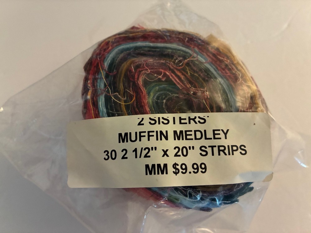 MUFFIN MEDLEY Jelly Roll 30 2 1/2″ x 20″ Strips Quilt Fabric