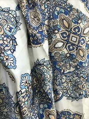 1.6Yards 60% Silk 40%Cotton Satin Fabric 50”Width Dress Blouse Shirt￼