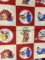 “Fabric Hideaway” Sewing Theme Cheater by Becky and Me for Print Concepts BTFQ