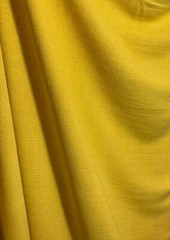 Mustard Yellow Super Soft Linen & Rayon Blend Fabric