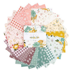 Renew ~ 5″ x 5″ Squares, Riley Blake $3.99 Ships ANY Amount Of Fabric