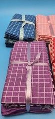 Lot Of 5 FAT QUARTER Bundles. Each Bundle 5 Pcs 18″ X 21″ NOS Smoke Free 25 Pcs