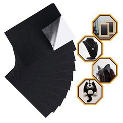 10 Pcs Self-adhesive Handmade Felt Fabric Backboard A4 Size Durable Waterproof