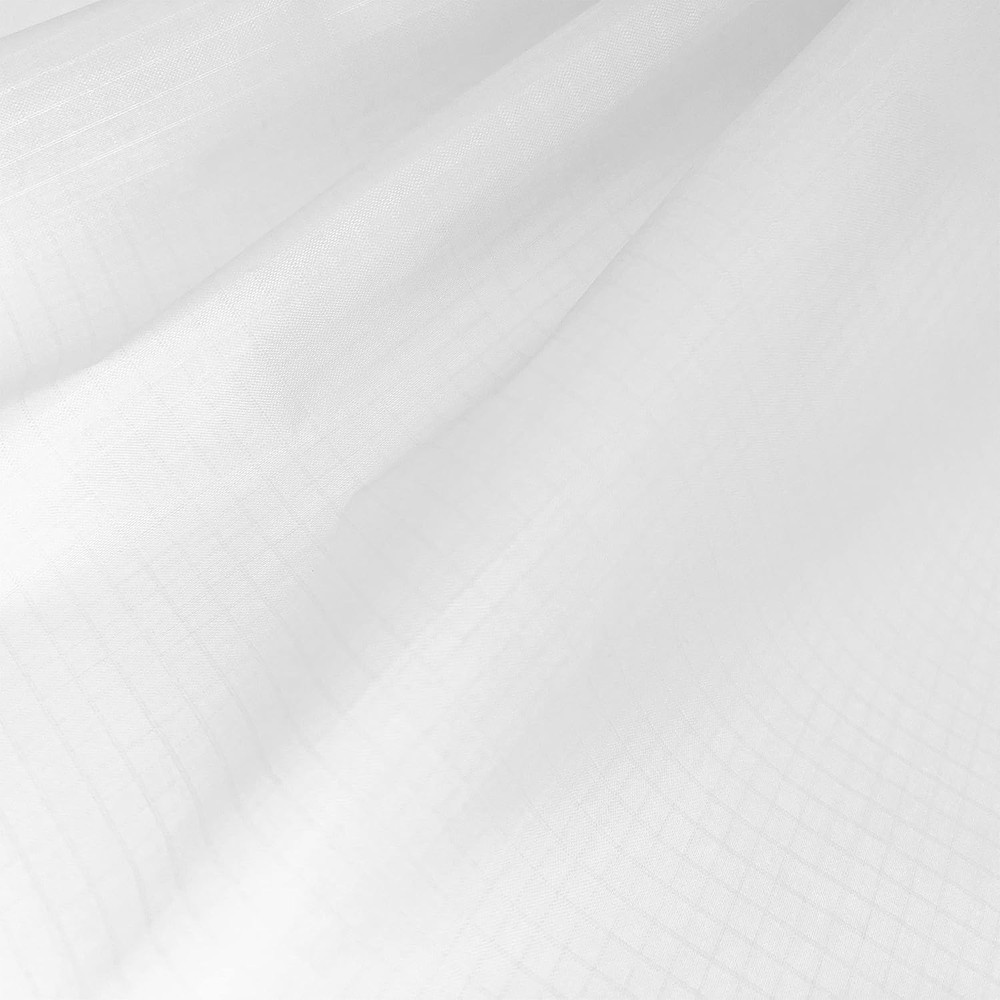 White Ripstop Nylon Fabric 40 Denier, Precut Piece 10-Yard: 60″X360″, Ultra-Ligh